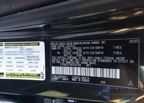 2024 Lexus Nx 350 Premium from USA, damaged, VIN 2T2GGCEZ2RC034328